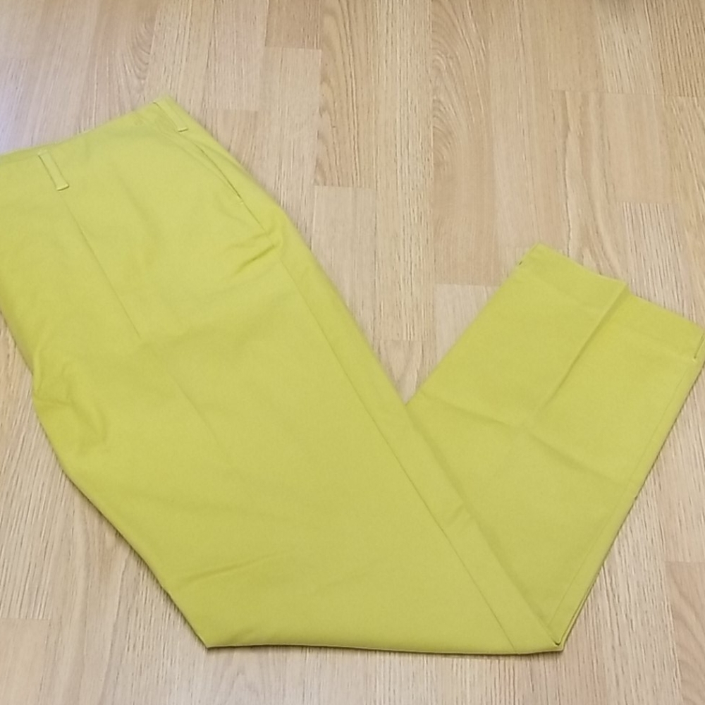Boden Dress Pant Chartreuse